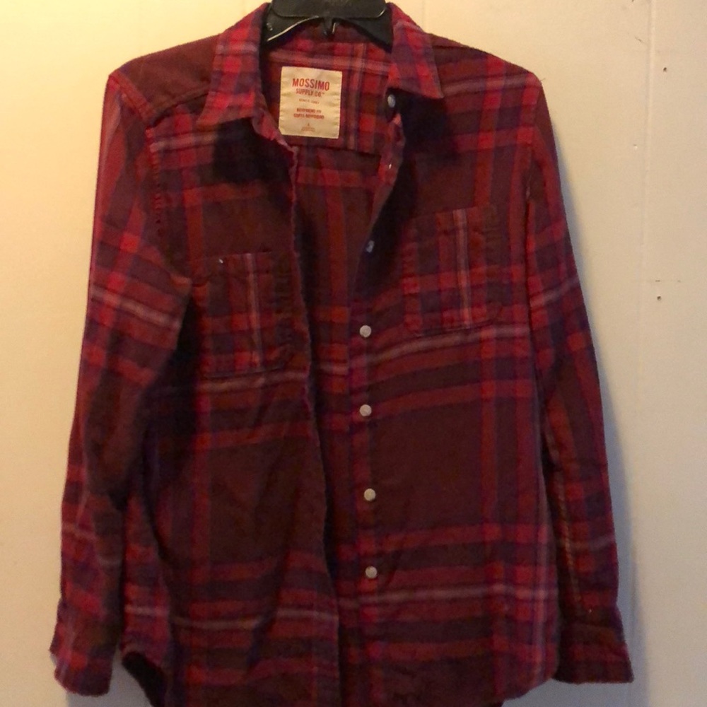 Maroon Plaid | Mossimo Supply